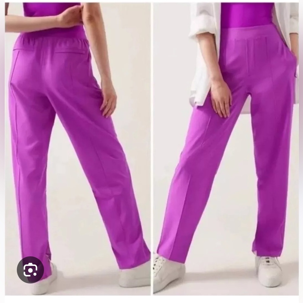 Athleta Vienna Slim Pant in Jazzy Purple